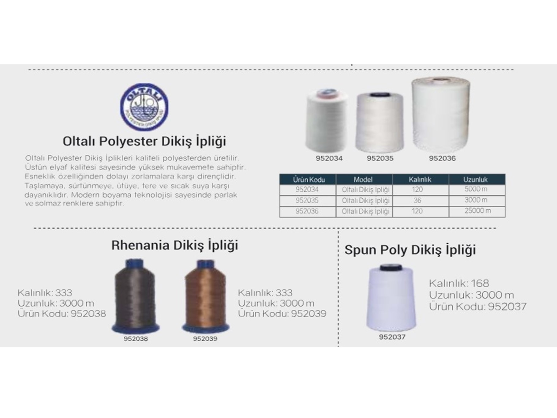 Güneşe dayanıklı İpler